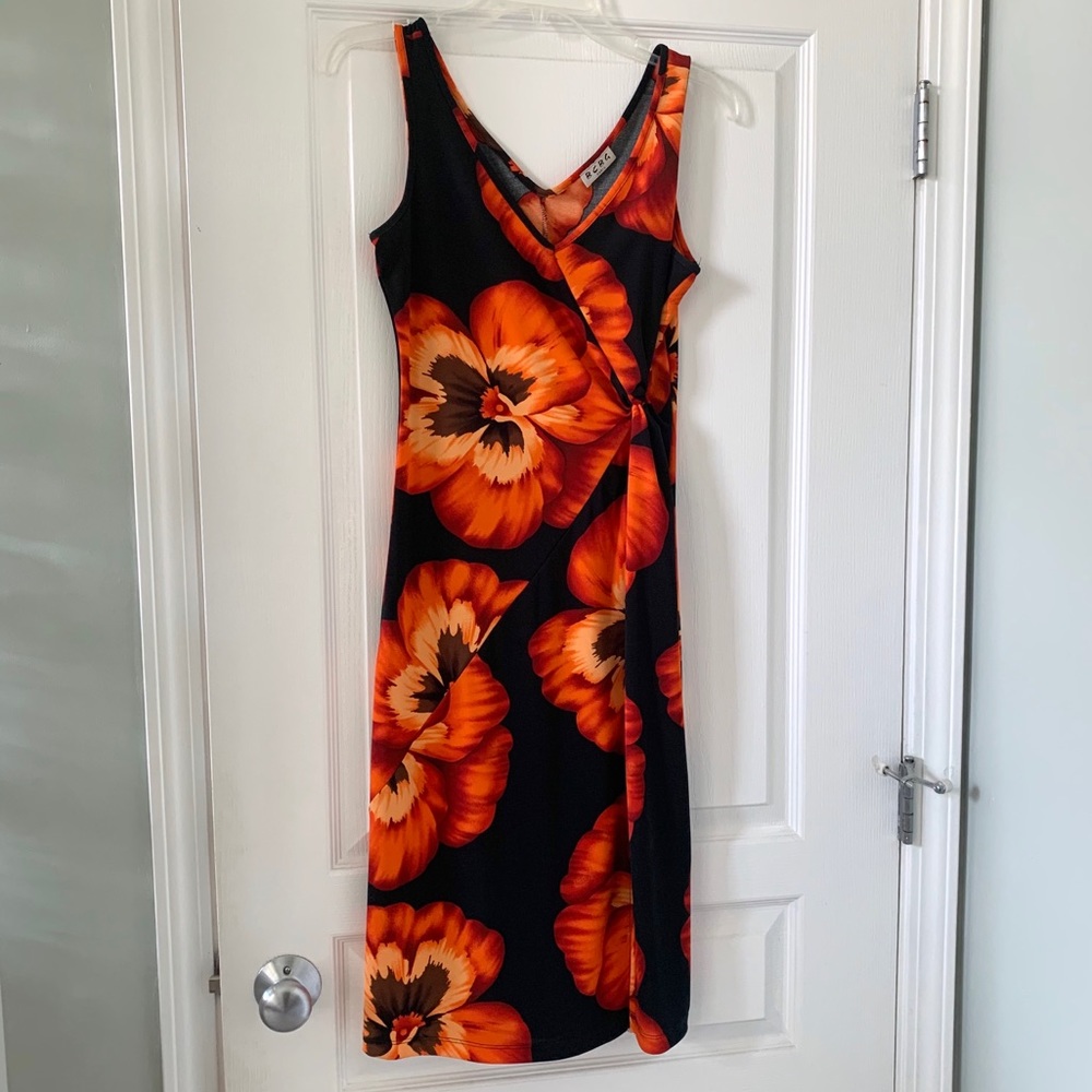 BCBG Knee-Length Cocktail Dress w/Slit